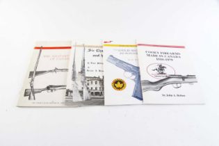 4 Pamphlets: Cooey Firearms Made in Canada 1919 - 1979; The Military Arms of Canada; The Inglis-