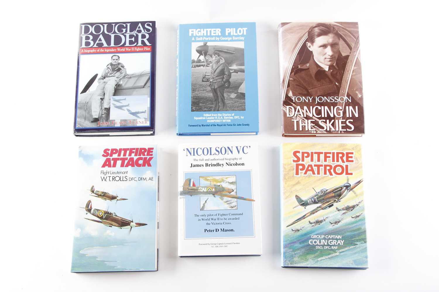 6 Vols: Douglas Bader, Biography Of The Legendary WWII Fighter Pilot by John Frayn Turner; Fighter
