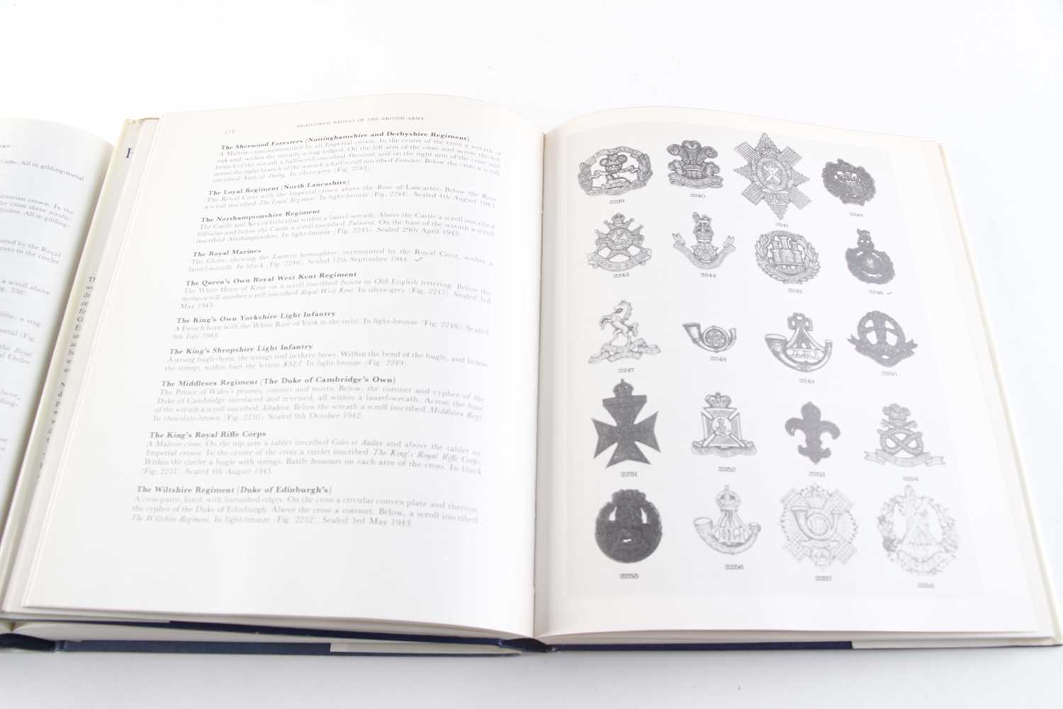 2 Vols: Head-Dress Badges of the British Army up to the End of the Great War (Volume I); From the - Image 3 of 3