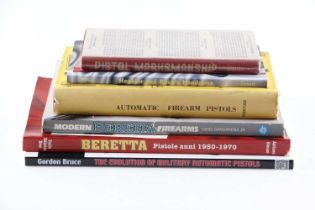 6 Vols relating to Automatic Pistols: Beretta, Heckler & Koch, etc