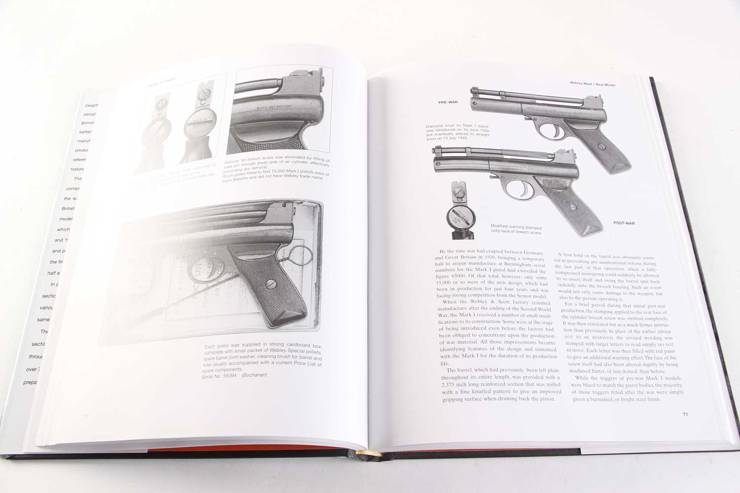 Vol: Webley Air Pistols Their History and Development by Gordon Bruce - Image 3 of 4