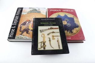 3 Vols: Horse & Elephant Armour & Indian Shield by G N Pant; Islamic Arms by Anthony North