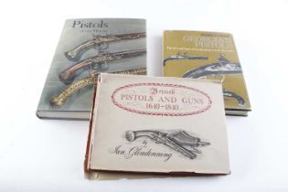3 Vols: Pistols of the World by Claude Blair; Georgian Pistols 1715 - 1840 by Norman Dixon;