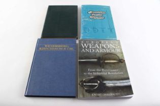 4 Vols: European Weapons and Armour by Ewart Oakeshott; Australian Service Bayonets by Ian D.