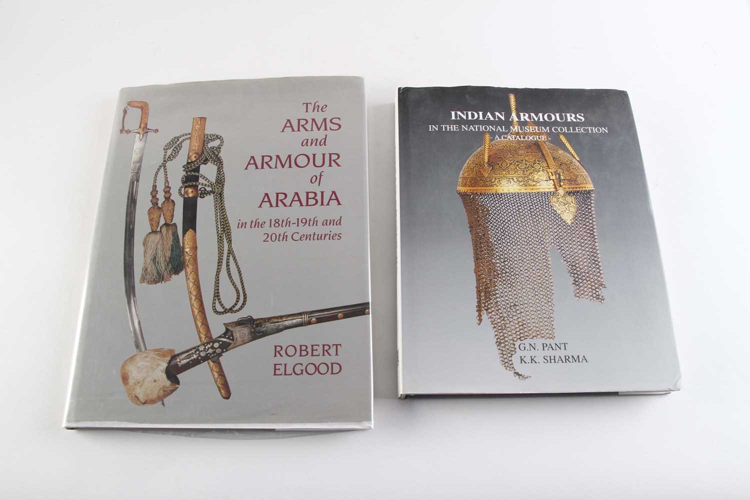 2 Vols: The Arms and Armour of Arabia by Robert Elgood; Indian Armours by G N Pant & K K Sharma