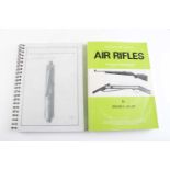 2 Vols: The Collectors' Guide to Air Rifles Enlarged Fourth Edition by Dennis. E. Hiller; with