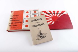 3 Vols: Military Pistols of Japan by Fred L Honeycutt Jr; Japanese Military Handguns and Holsters