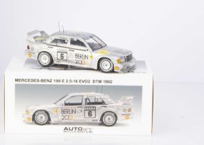 AutoArt 1:18 Mercedes-Benz 190 E 2.5-16 Evo 2 DTM 1992,