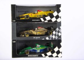 Minichamps 1:18 Formula 1 Racing Cars,