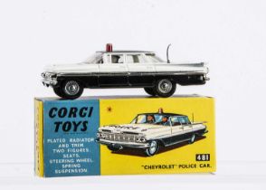 A Corgi Toys 481 Chevrolet Impala Police Car,