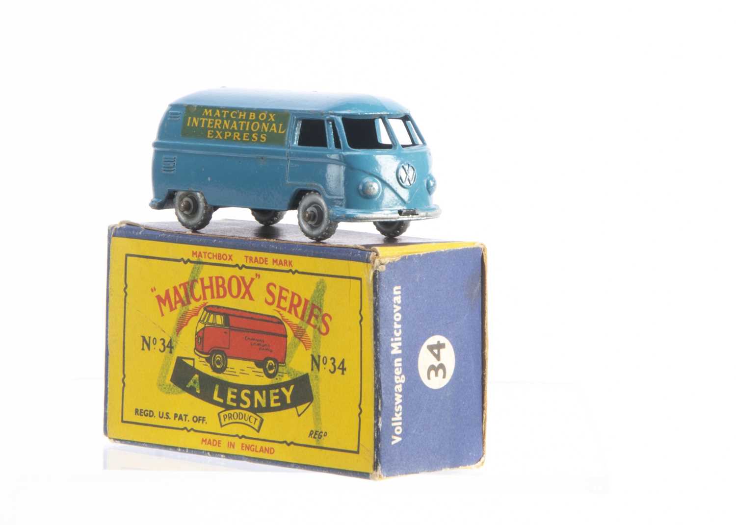 Lesney 34a Combi Bus Volkswagen Matchbox International - 1:64 Métal - 1957