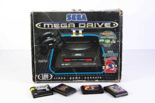 Sega Mega Drive II Games Console,
