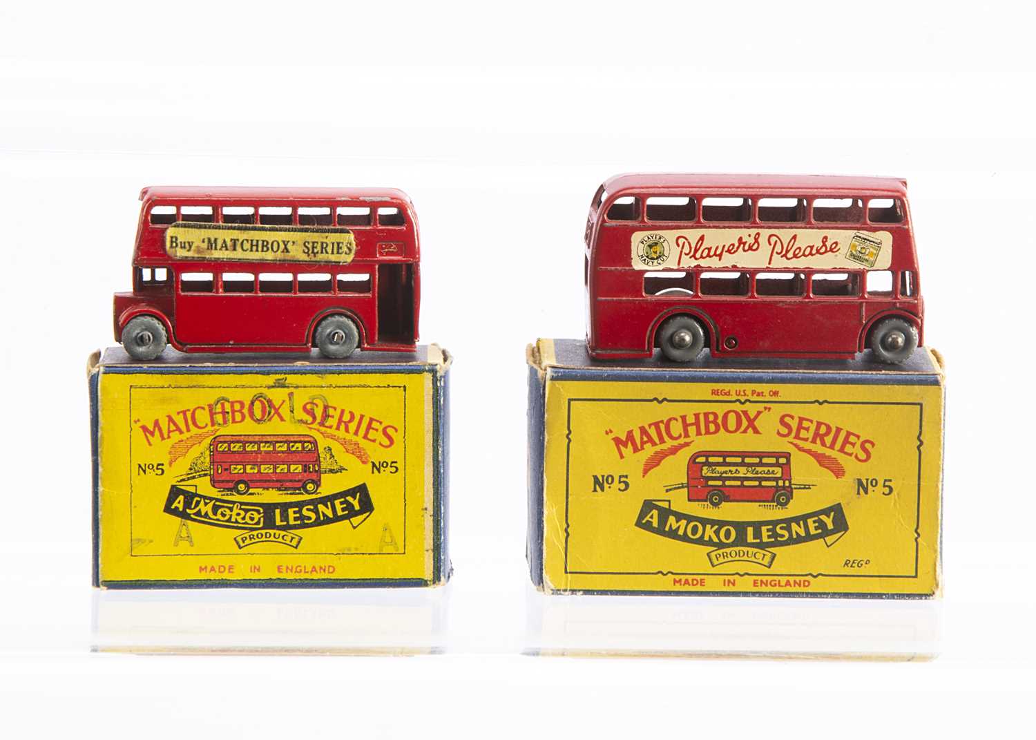 Matchbox Lesney Yesteryear 2 a London Bus A Style Repro Box