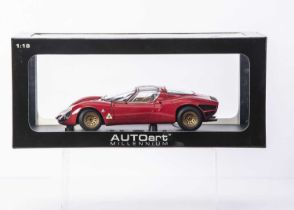 AutoArt Millennium 1:18 Alfa Romeo 33 Stradale Prototype 1967,