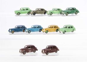 40 Series Dinky Toy British Saloons,