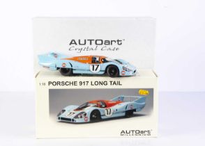 AutoArt 1:18 Porsche 917 Long Tail Le Mans 1971 (Siffert/Bell),