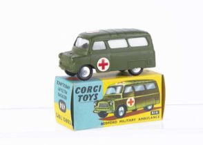 A Corgi Toys 414 Bedford Military Ambulance,