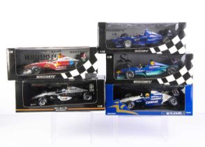 Minichamps 1:18 Formula 1 Racing Cars,