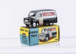 A Corgi Toys 421 Bedford 12 cwt 'Evening Standard' Van,