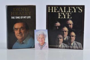 A signed first edition Healey's Eye,