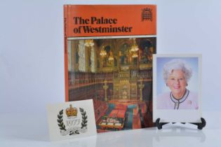 The Palace of Westminster 1977 hardback guidebook,