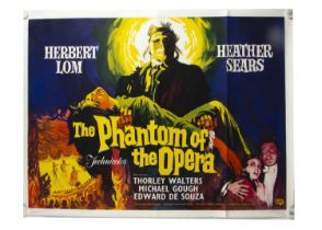 The Phantom Of The Opera (1962) Quad Poster,