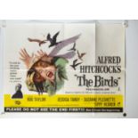 The Birds (1963) Quad Poster,