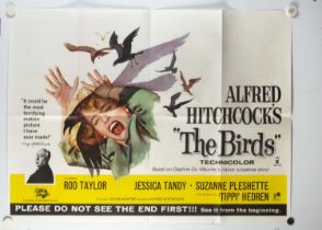 The Birds (1963) Quad Poster,