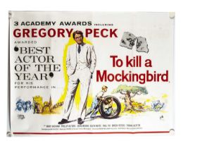 To Kill A Mockingbird (1964) Quad Poster,