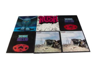 Rush LPs,