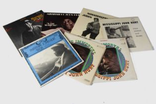 Mississippi John Hurt LPs,