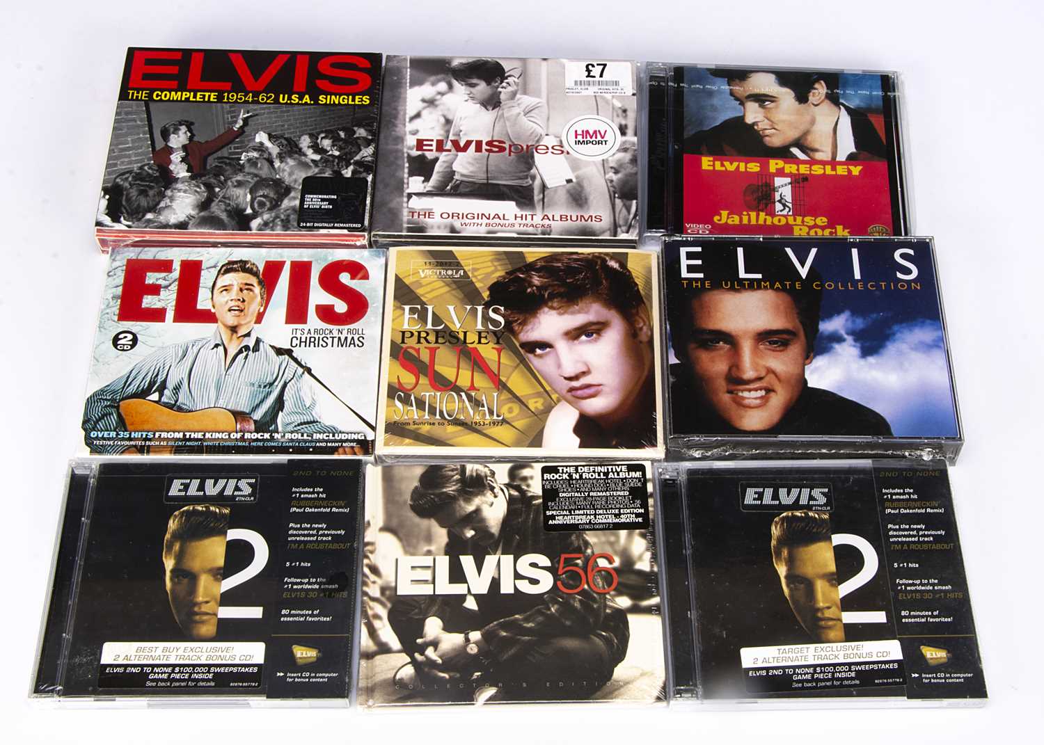 Elvis Presley CDs / Box Sets, twenty five sealed Elvis Presley CDs and ...