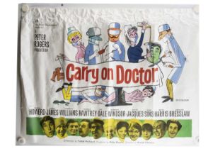 Carry On Doctor (1967) Quad Posters,
