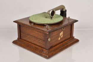 Hornless gramophone,