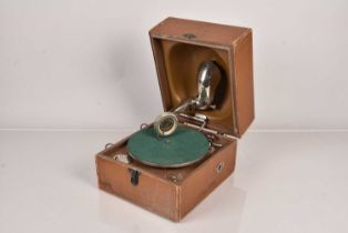 Portable gramophones,