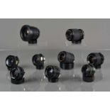 A Group of OM mount Lenses,