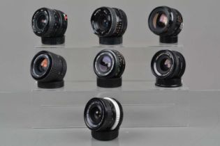 A Group of Wide Angle Lenses,