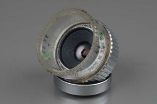 A Canon E 50mm f/3.5 Enlarging Lens,