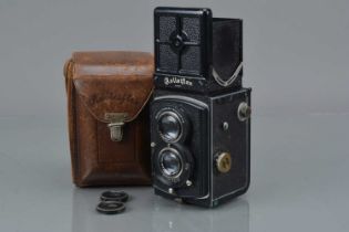 A Rolleiflex Old Standard TLR Camera,