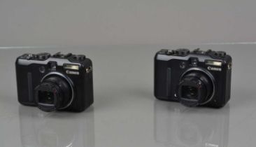 Two Canon G9 Digital Cameras,
