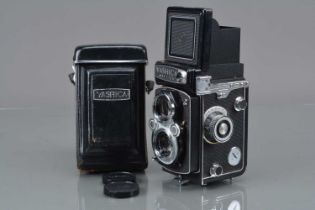 A Yashica Mat 124 TLR Camera,