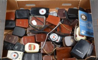 A Tray of Light Meters,