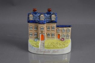A Staffordshire Model of the notorious "Stanfield Hall",