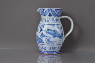 A modern Aldermaston Pottery jug by Andrew Hazelden,