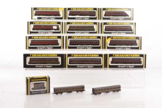Graham Farish N Gauge BR and LMS Maroon Coaches (15),