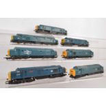 Hornby Tri-ang Jouef Diesel locomotives in BR blue 00 gauge (7),