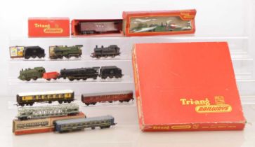 Tri-ang Train set Box various Locomotives Rolling Stock Track and Accessories plus Playcraft and Ho