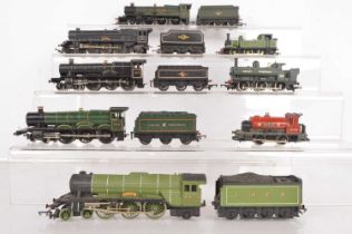 Tri-ang and Hornby 00 gauge Steam Locomotives (8),