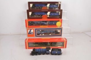 Hornby Lima BR blue Express Steam Locomotives and tenders 00 gauge (6),