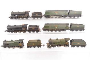 Hornby Tri-ang Locomotives and tenders in original boxes 00 gauge (6),